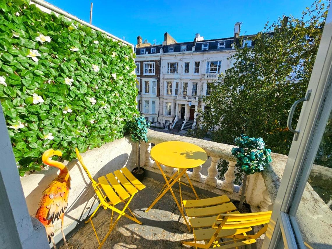 Charming Home With Private Balcony, On 1St Floor, With 2 Bathrooms, 3 Min Walk To Earl'S Court Station London Ngoại thất bức ảnh